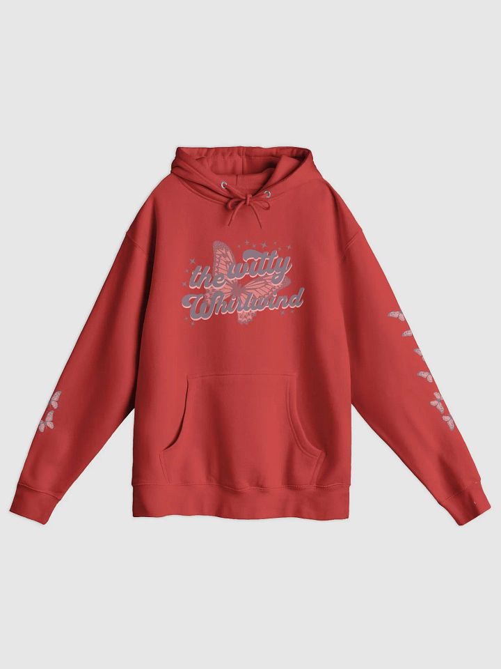 The Witty Whirlwind: Sparkling with Witty Words: Pullover Hoodie product image (3)