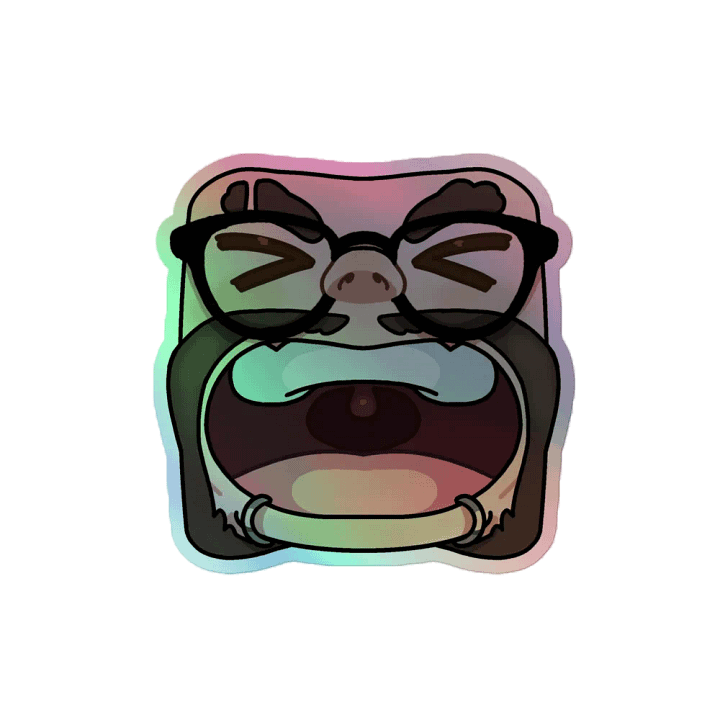 Big Laugh Herb Holo Sticker product image (2)