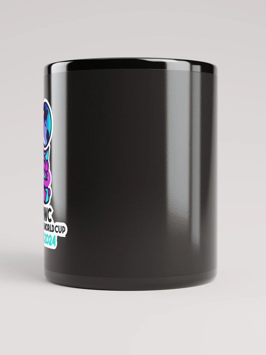 MARBLE WORLD CUP GLOSSY BLACK MUG product image (5)