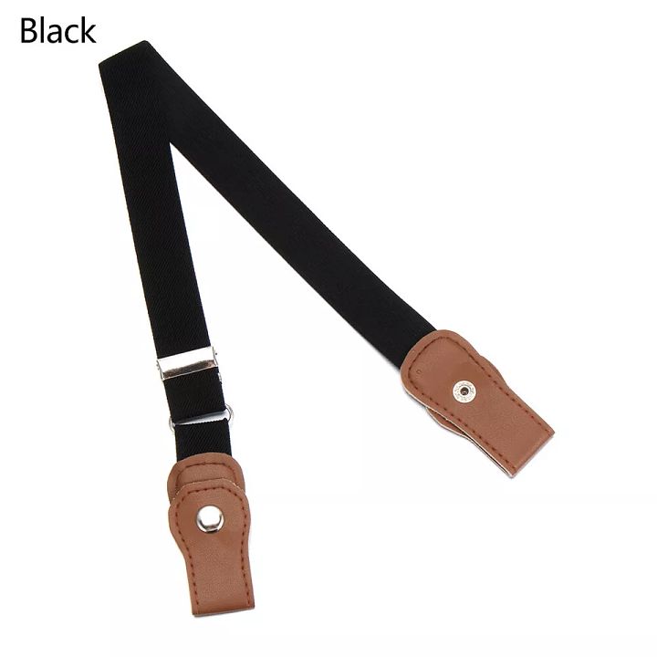 and Girls Jeans Pants Buckle-Free Belt Waist Belt Kids belts Stretch Canvas product image (1)