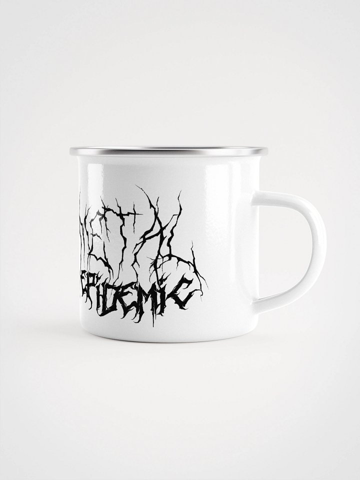 Metal Epidemic Gravel Trap Enamel Mug product image (1)