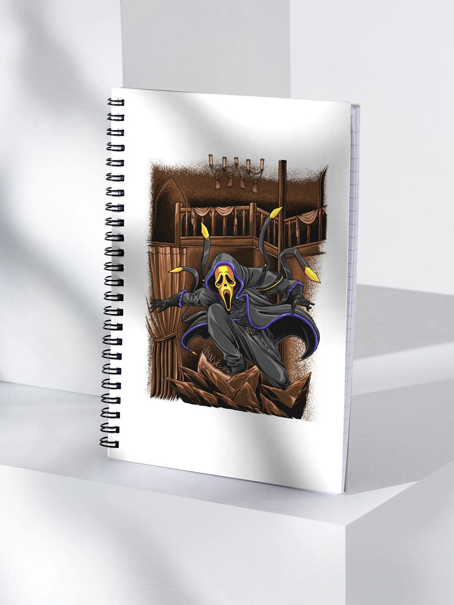 Twisted Masquerade Ghostface Spiral Notebook product image (3)