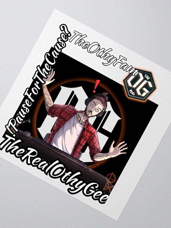 TheRealOthyGee Kiss Cut Stickers product image (2)