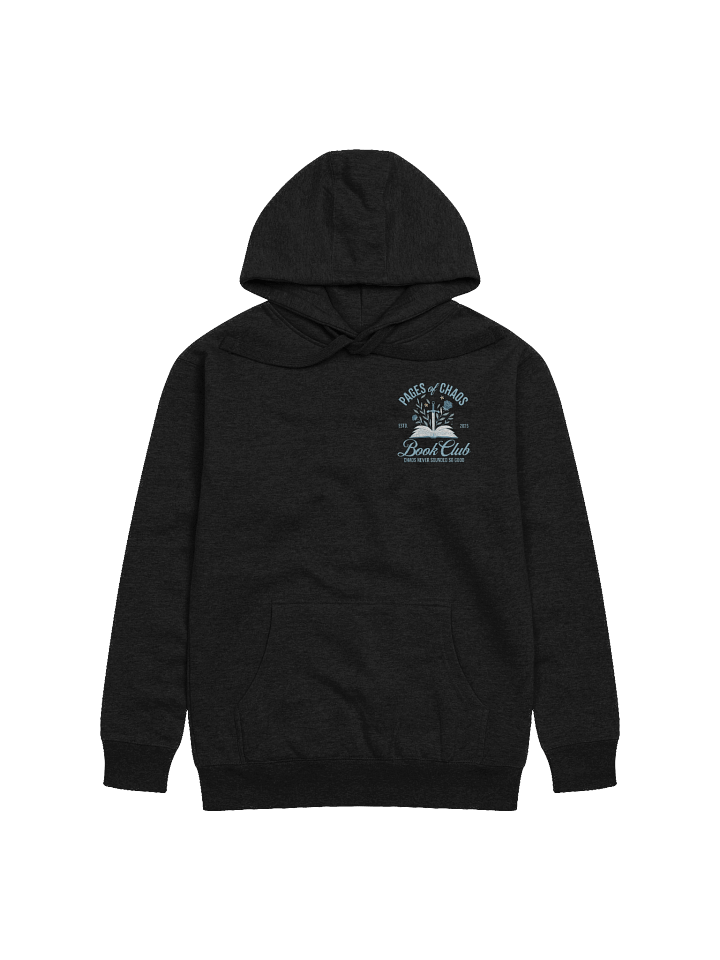 Pages of Chaos Book Club Hoodie (Dark) product image (4)