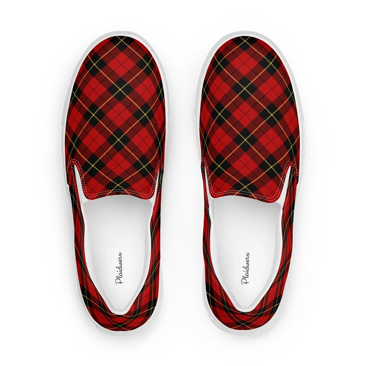 Wallace Tartan Men's Slip-On Shoes product image (1)