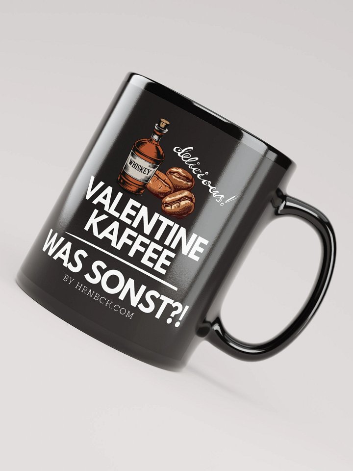 HRNBCK MUG – Valentine Kaffee Black Edition product image (1)