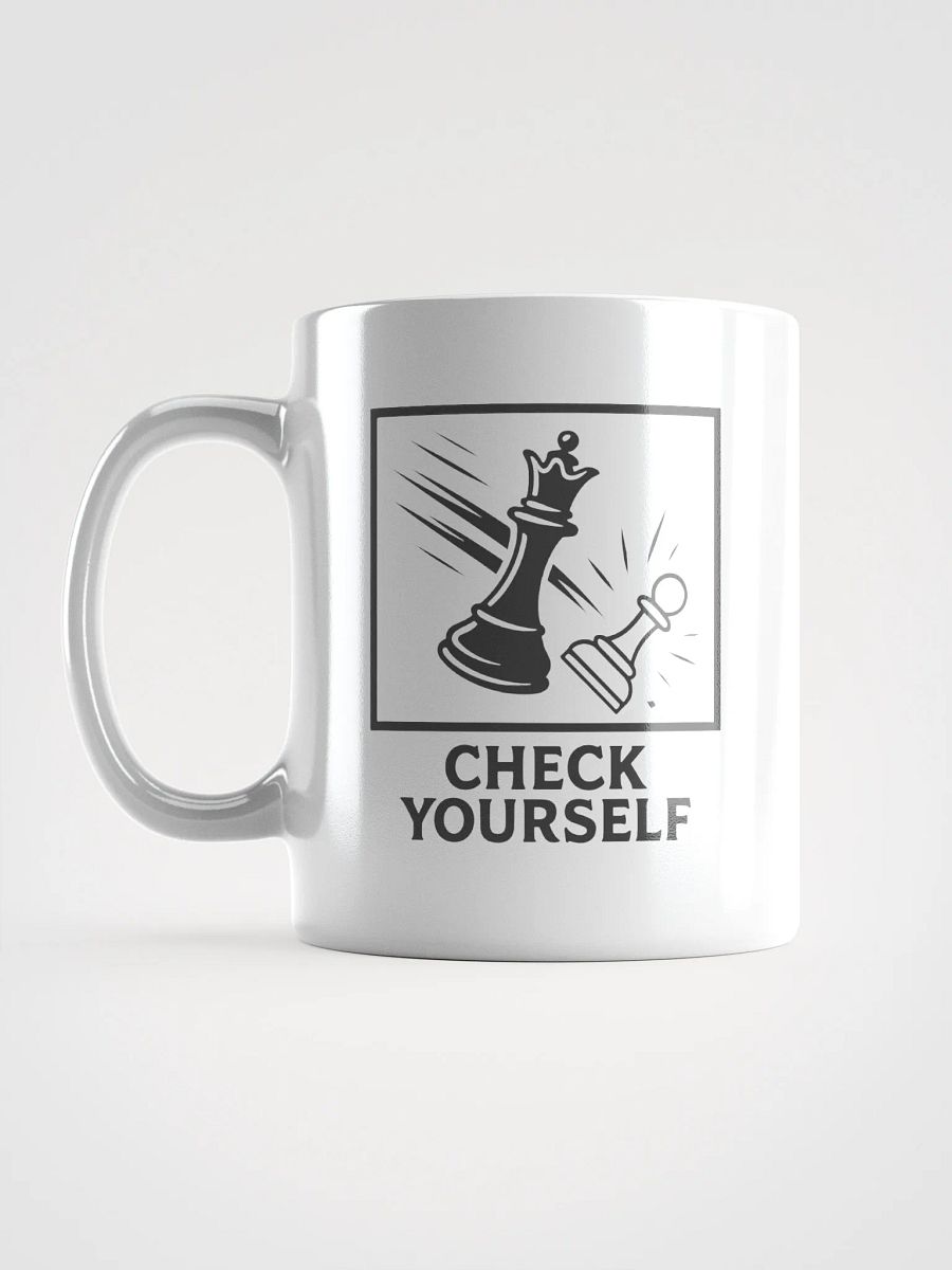 Check Yourself - White Glossy Mug product image (6)