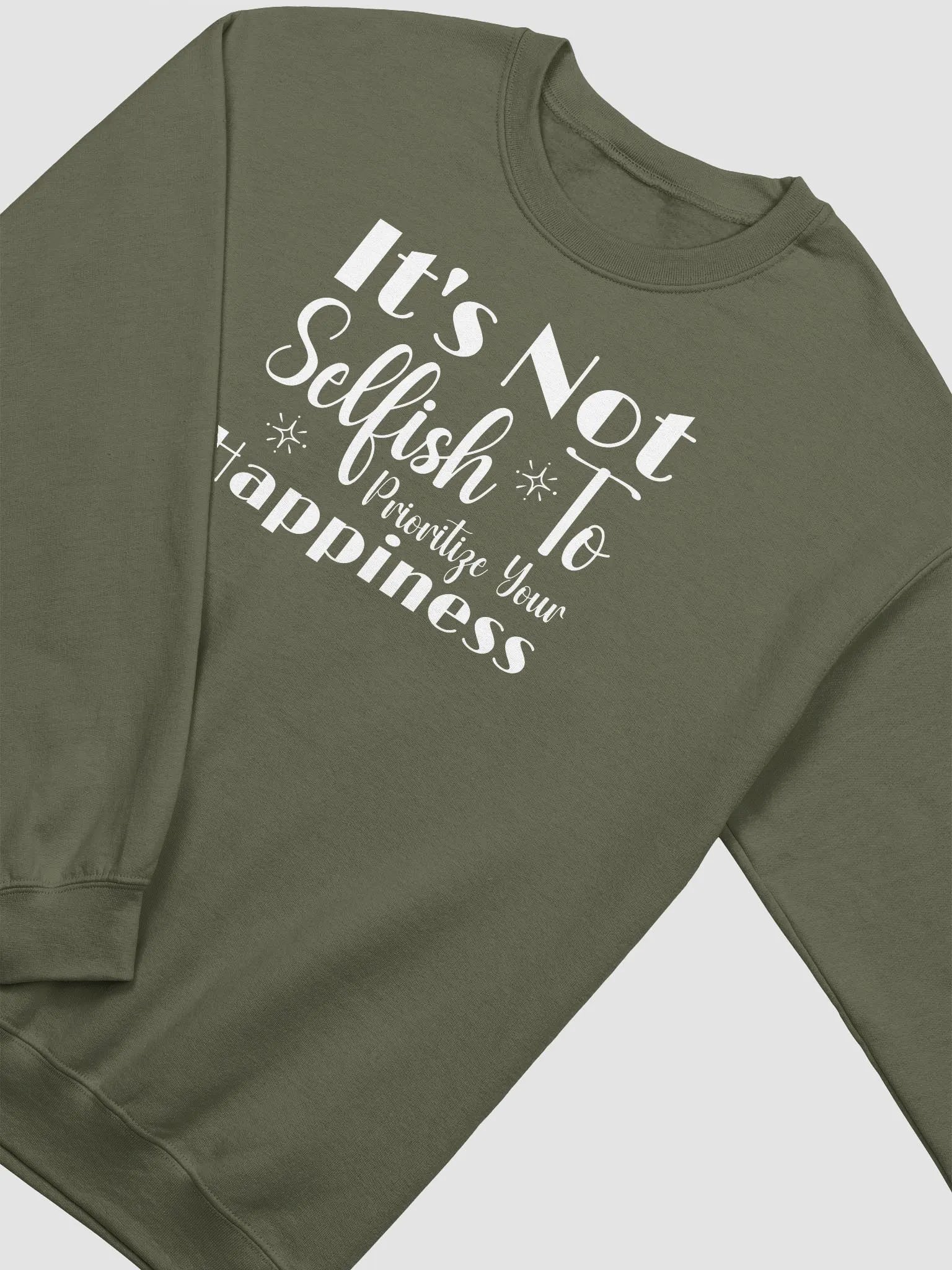 It`s Not Selfish To Prioritize Your Happiness Gildan Sweater product image (2)