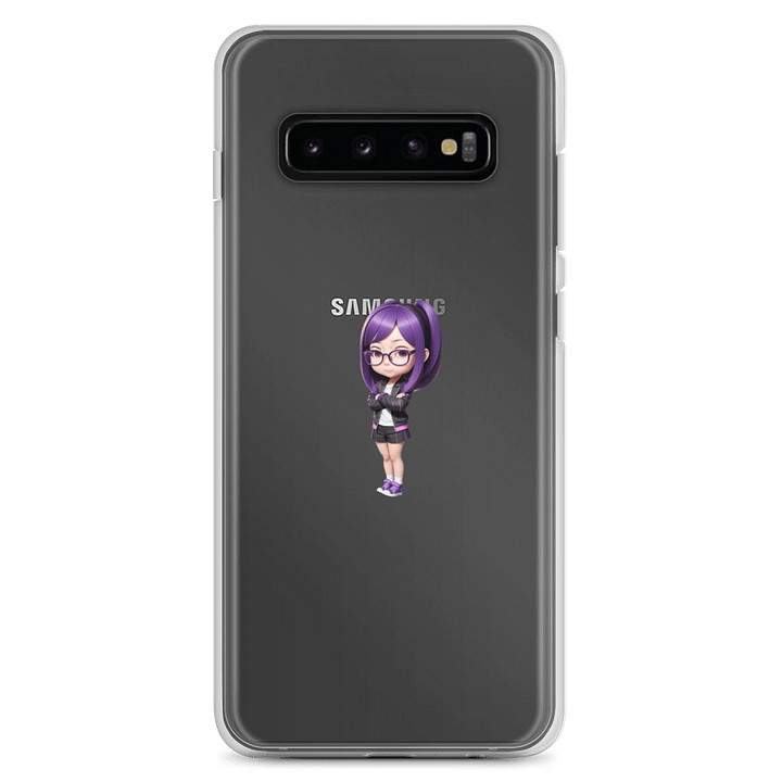 (Purple CHIBI) K Clear Case for Samsung product image (1)