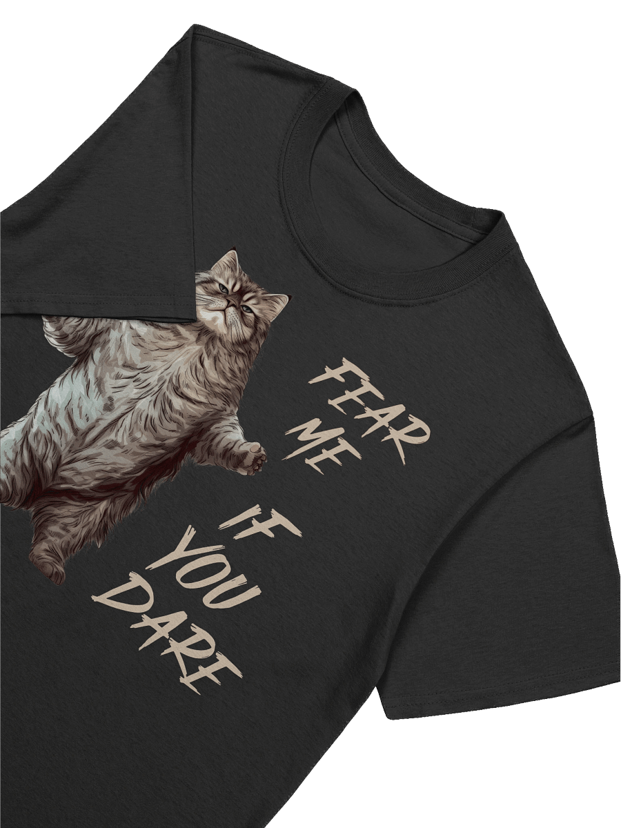 Fear Me If You Dare Cat T-Shirt product image (40)