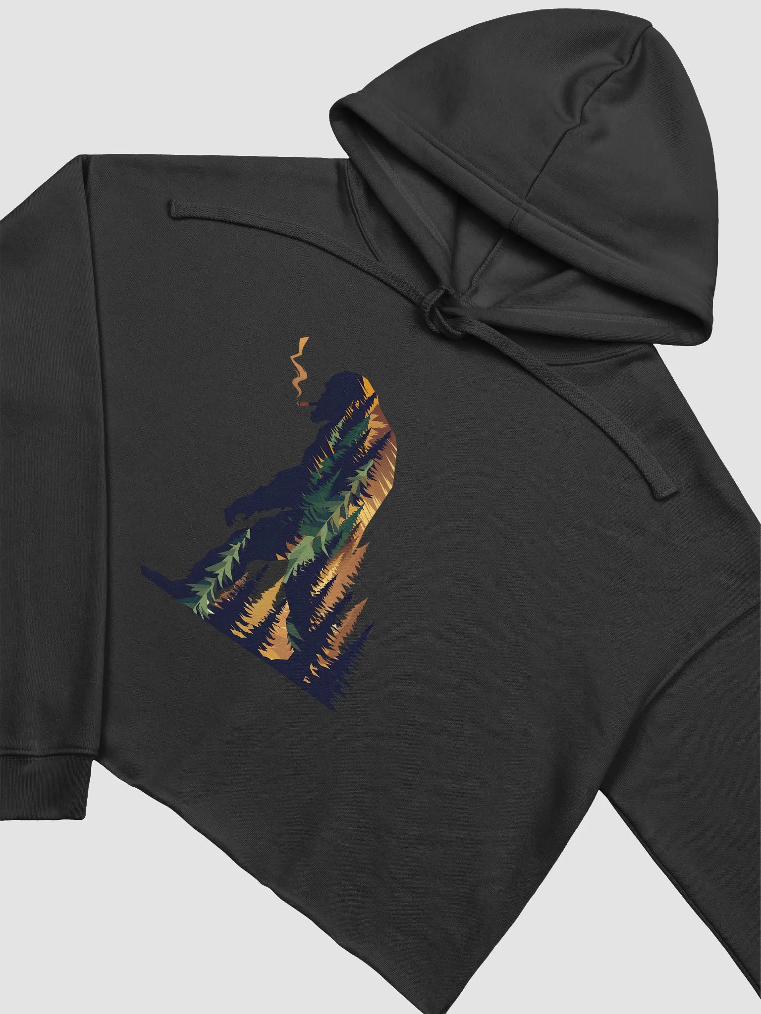 Mythical Beast Crop Hoodie product image (3)
