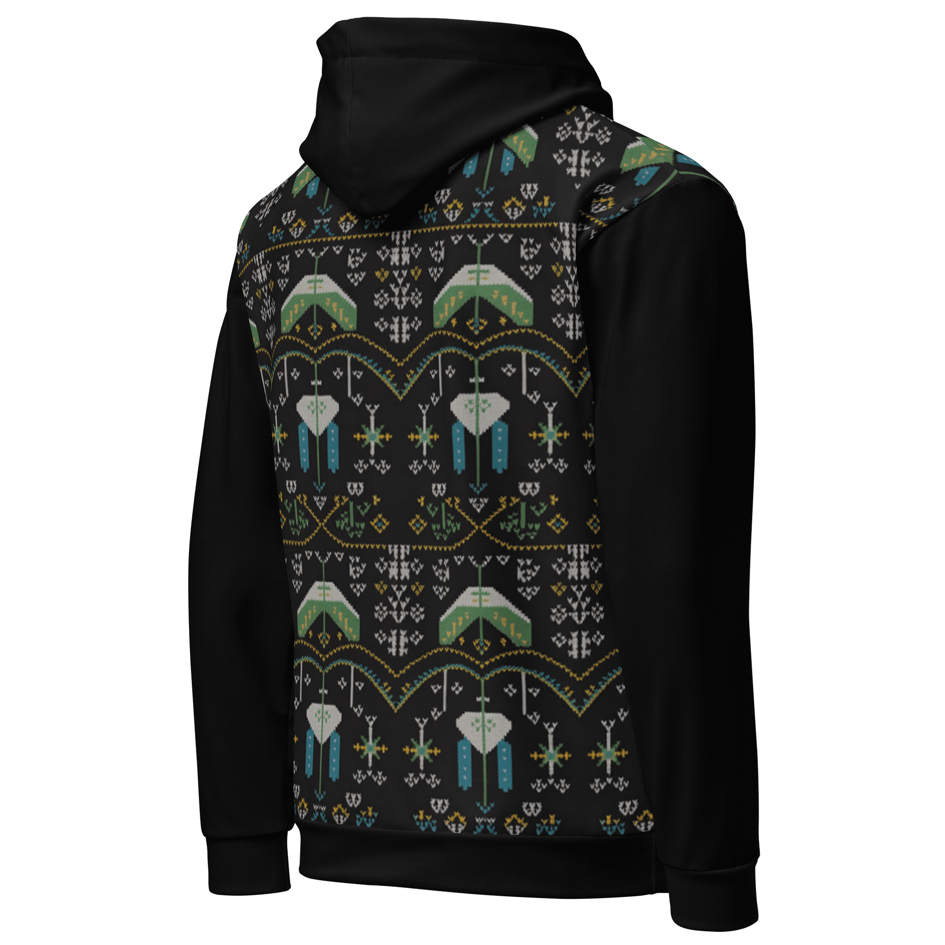 Retro Gamer Pixel Invaders Hoodie – Galactic Edition product image (10)
