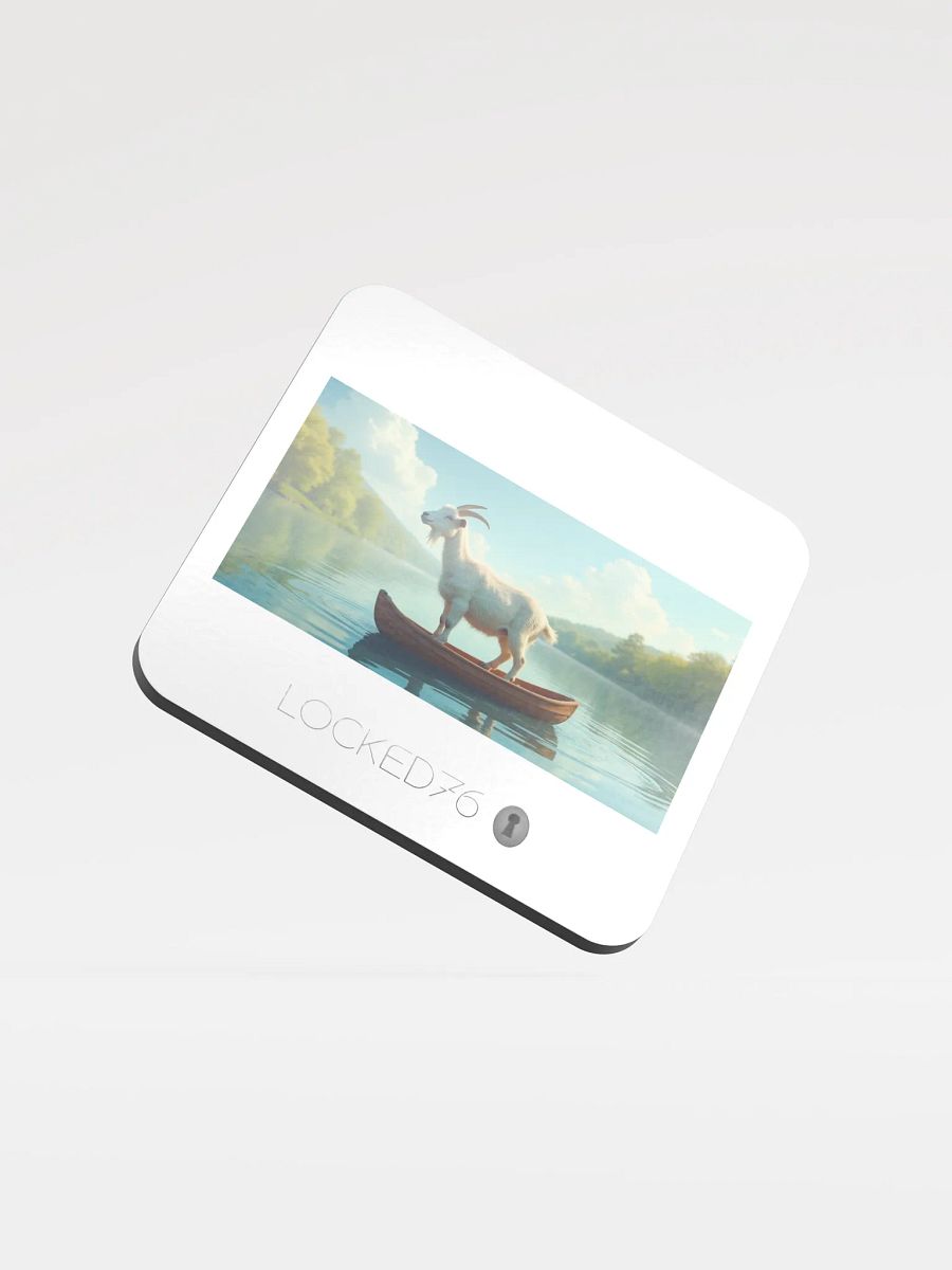 Goat in a Boat Coaster product image (1)