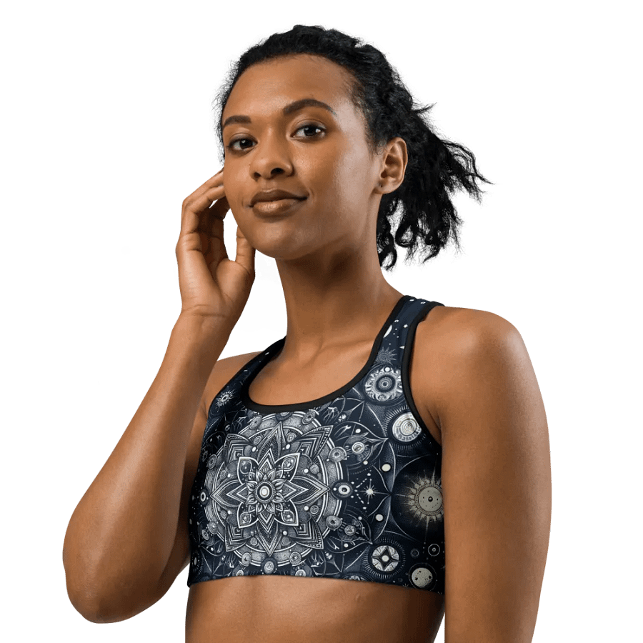 All-Over Print Sports Bra product image (6)