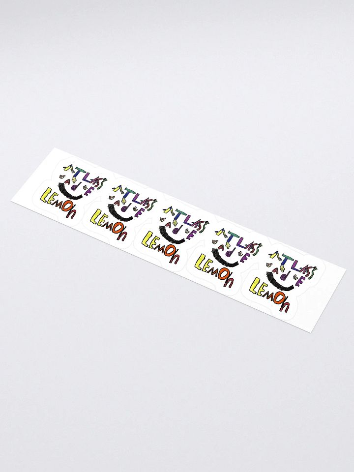 Atlas's Lemonade Kiss Cut Stickers (Set of 5) product image (1)