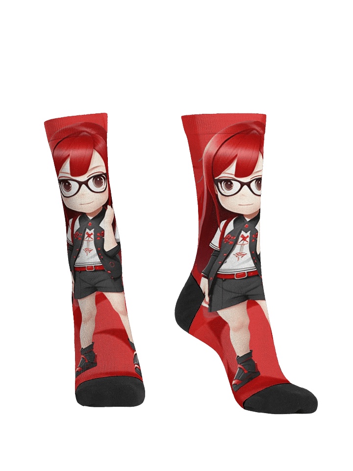 (Red CHIBI) K Socks product image (2)