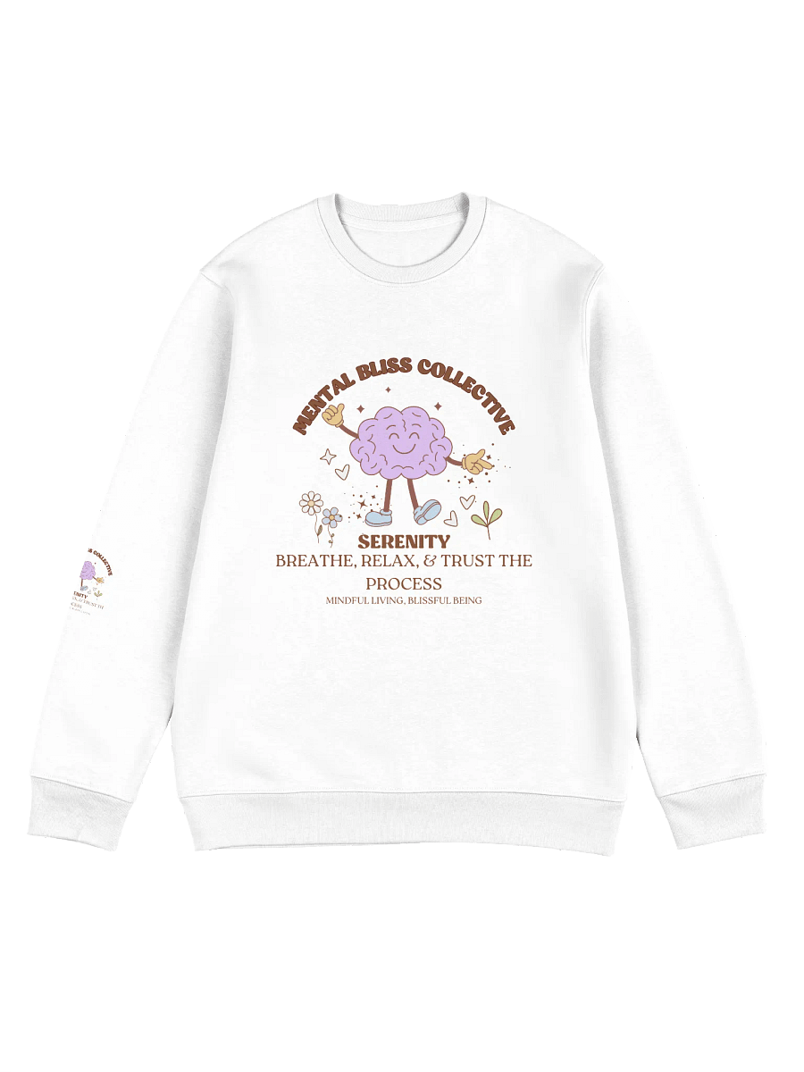 Serenity Serenity, Breathe, Relax, & Trust the Process - Eco Sweatshirt product image (1)