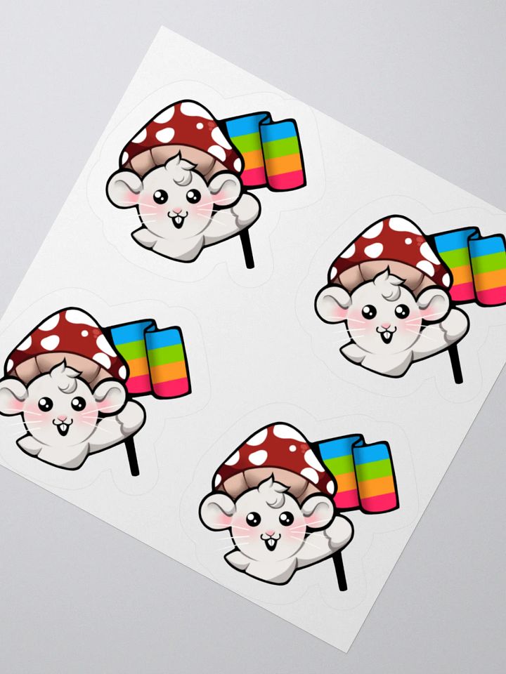 Panromantic Pride Flag Stickers product image (2)