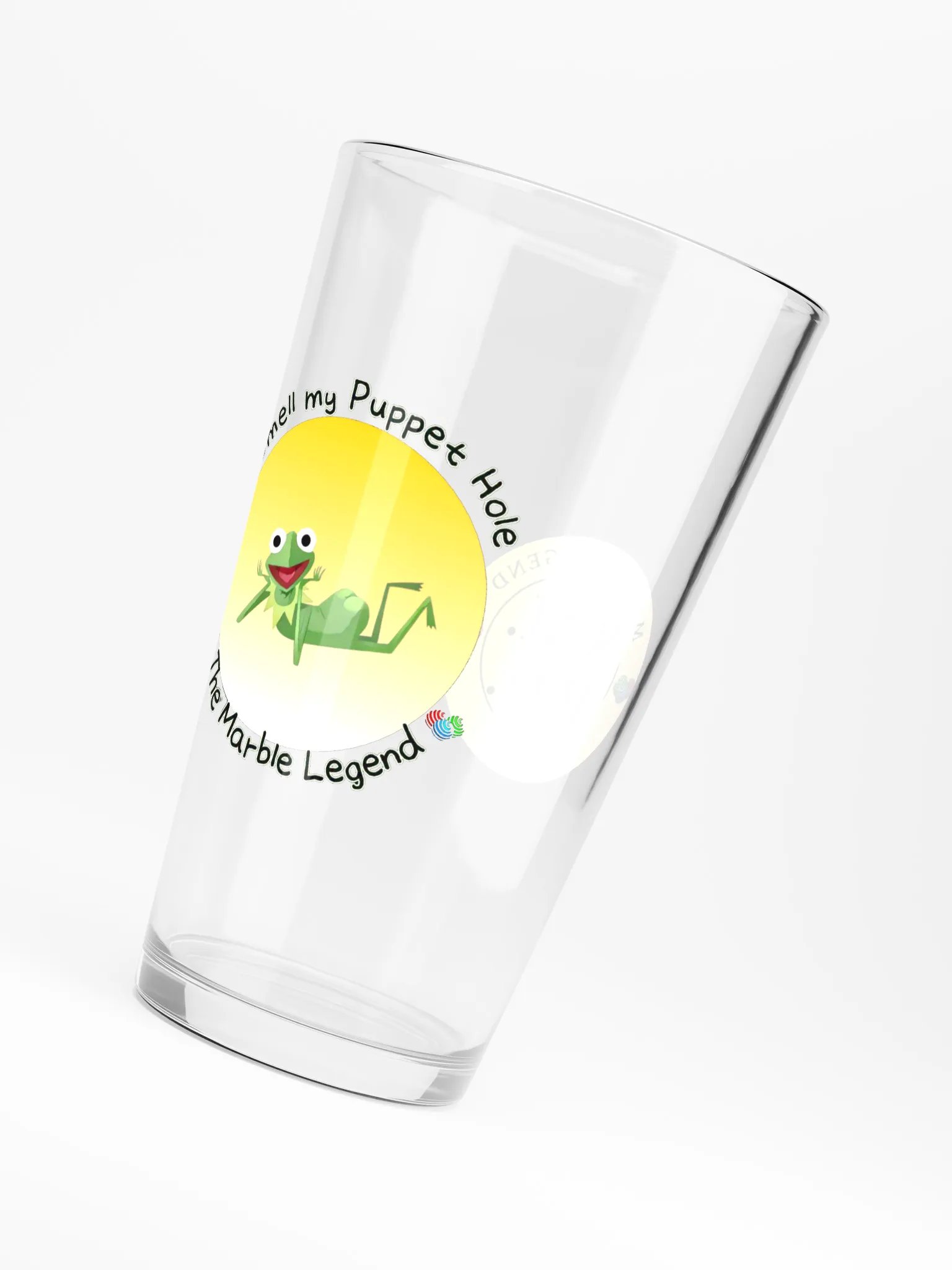 SMELL MY PUPPET HOLE PINT GLASS product image (6)