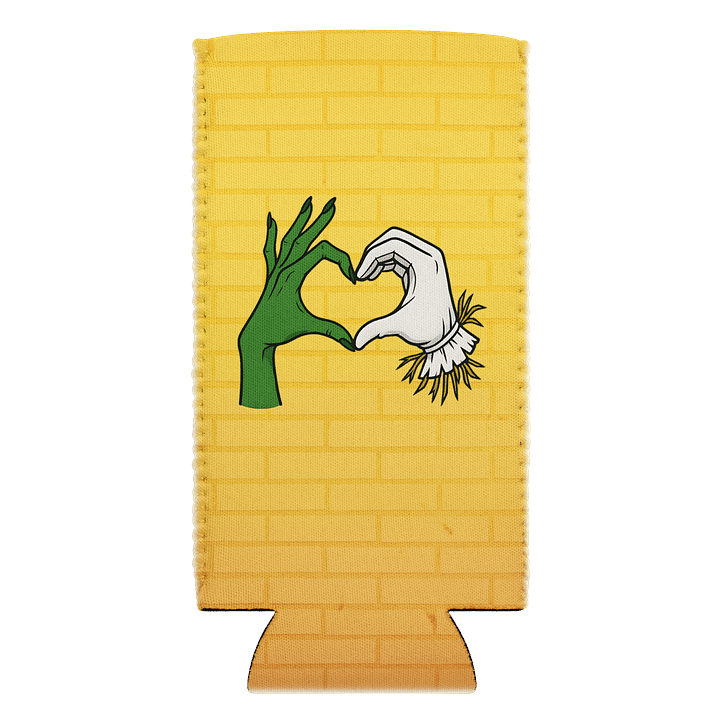 Wicked Can Cooler – Elphaba x Fiyero Heart Hands – Theatre Shipper Gift product image (2)