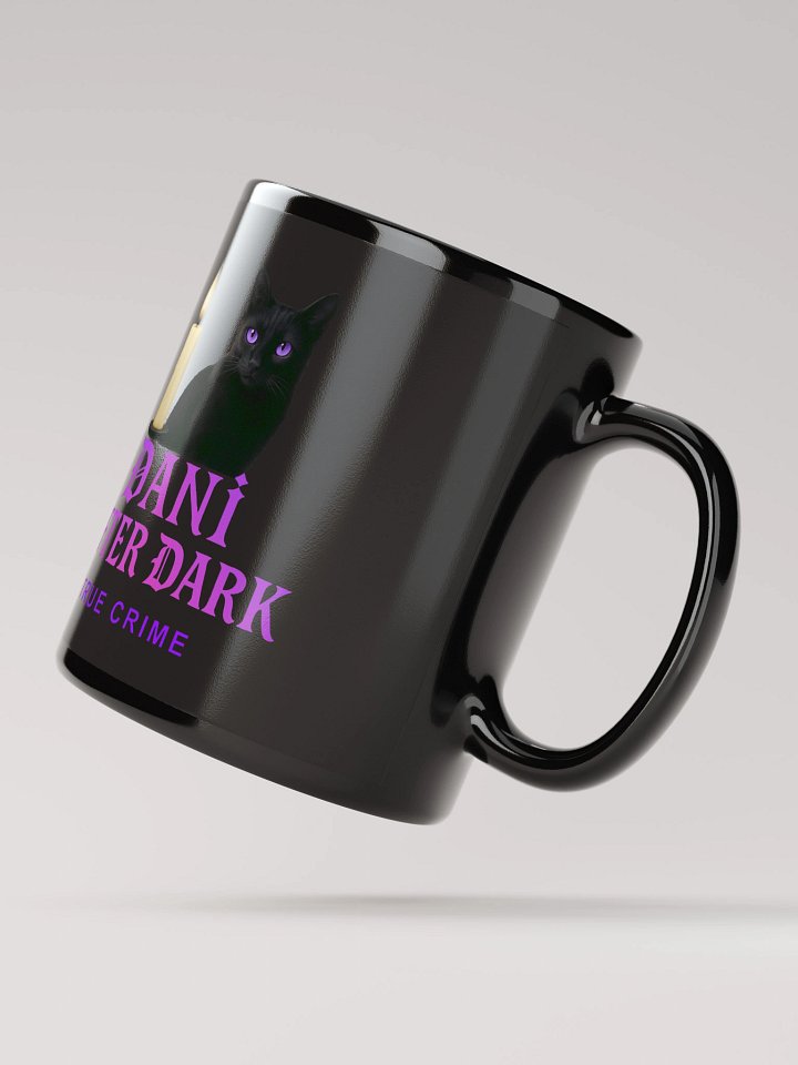 Midnight Feline Dani after Dark Black Mug product image (3)