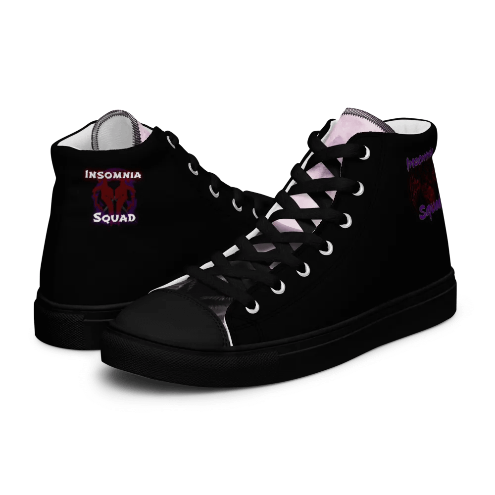 Women's Black Insomnia Squad Canvas Hi-Tops product image (10)