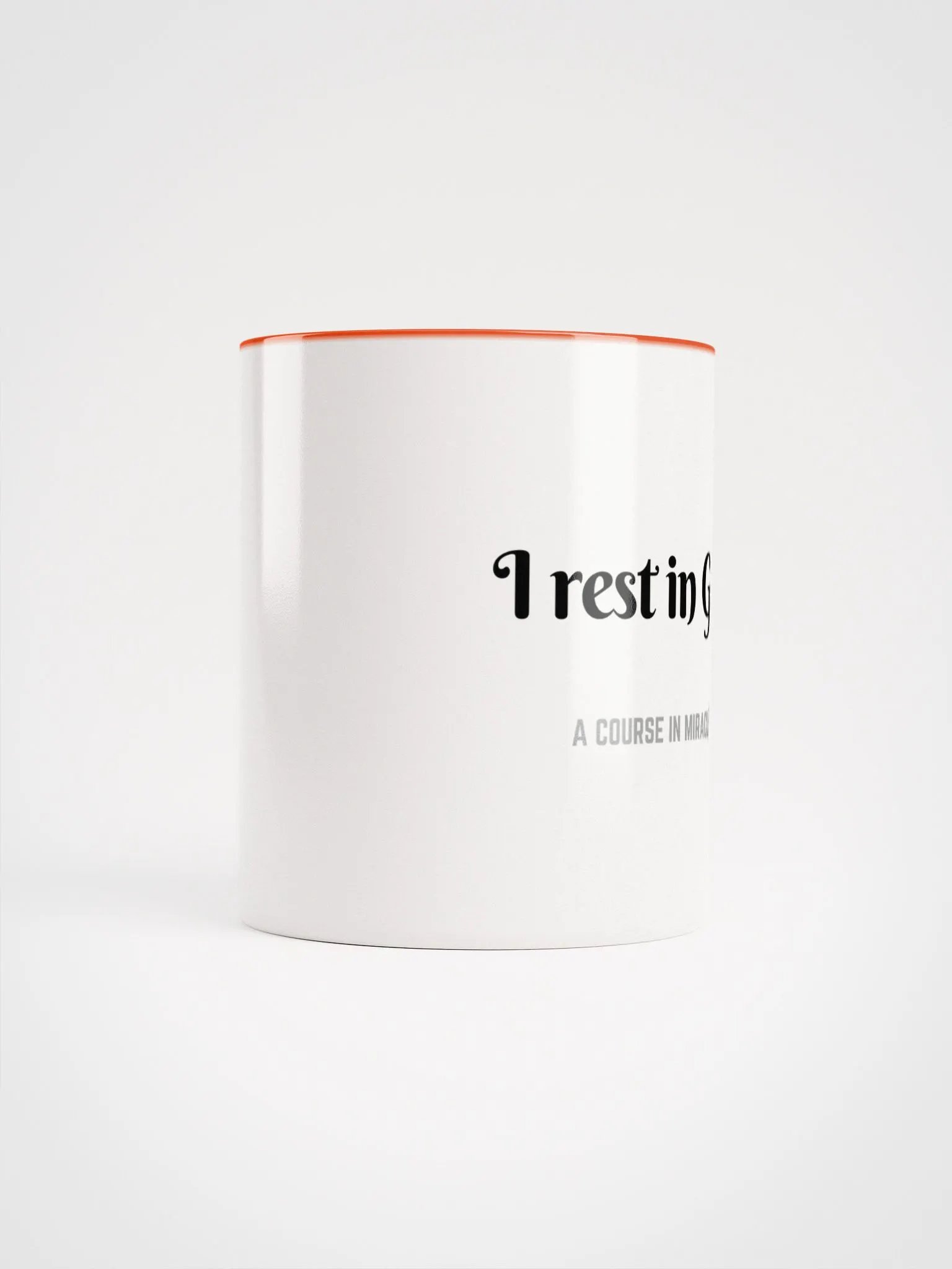 I rest in God - ACIM Inspirational Mug product image (65)