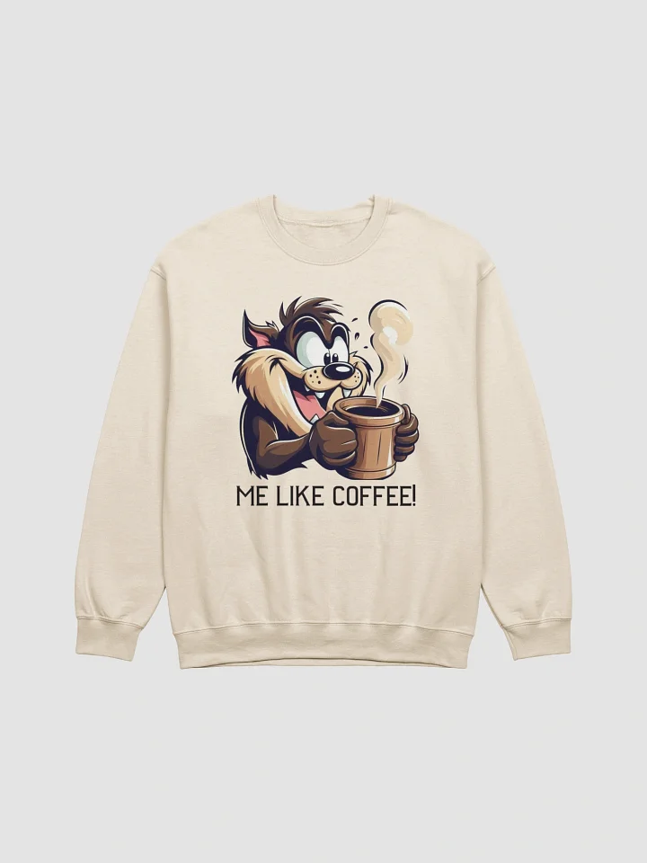 Excited Coffee Lover Crewneck Sweatshirt product image (2)