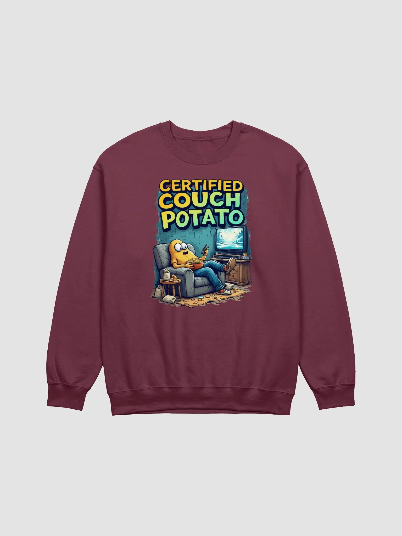 Certified Couch Potato Comfort Crewneck product image (1)