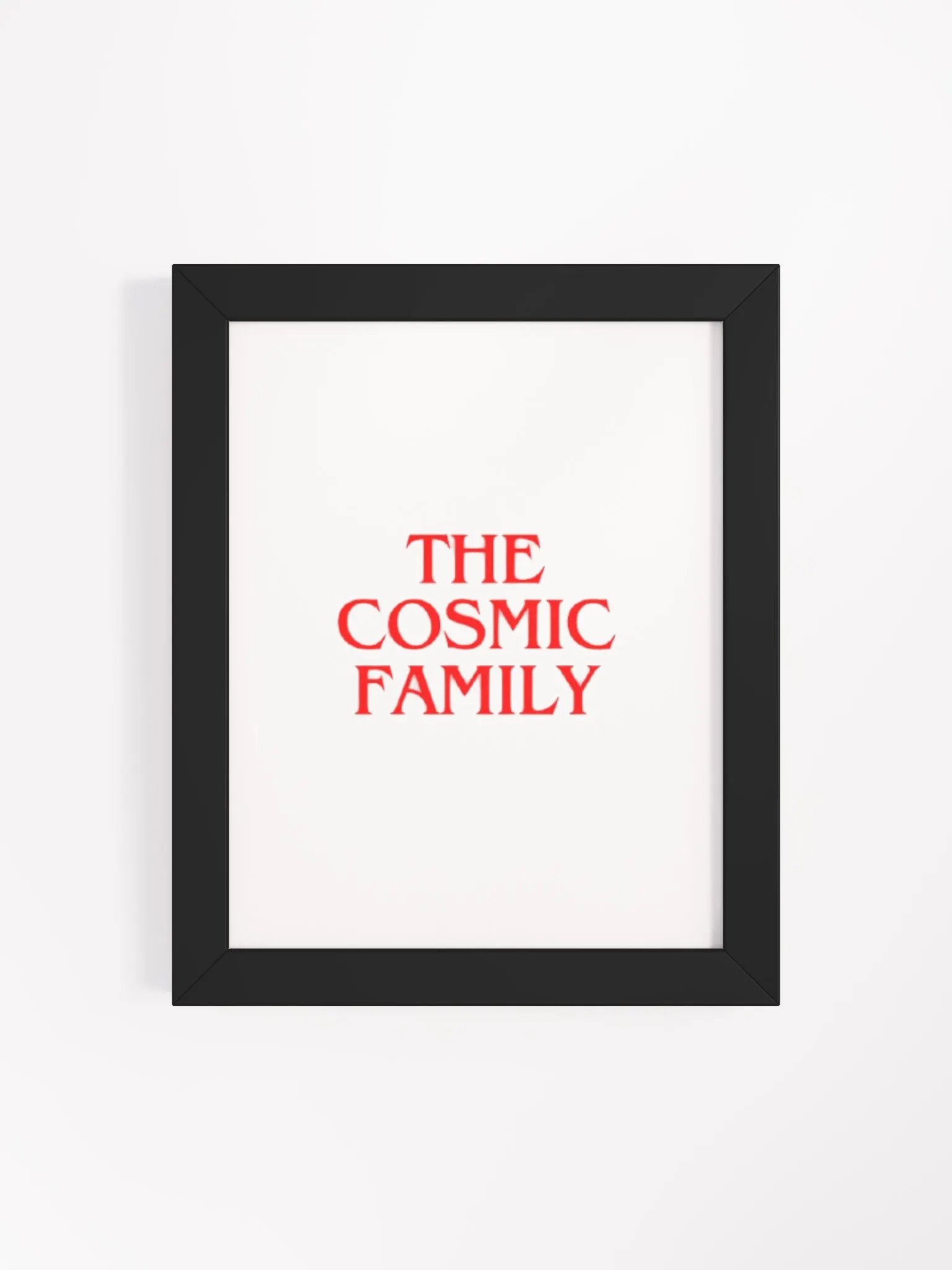 Cosmic Matte Wood Frame Poster product image (1)