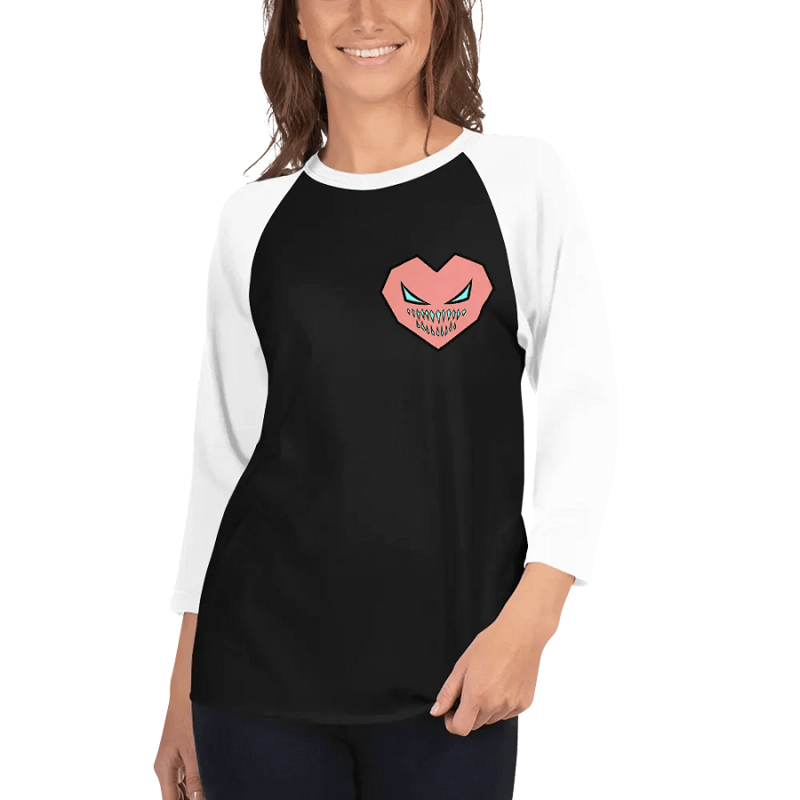 Happy Heart Raglan Shirt product image (4)