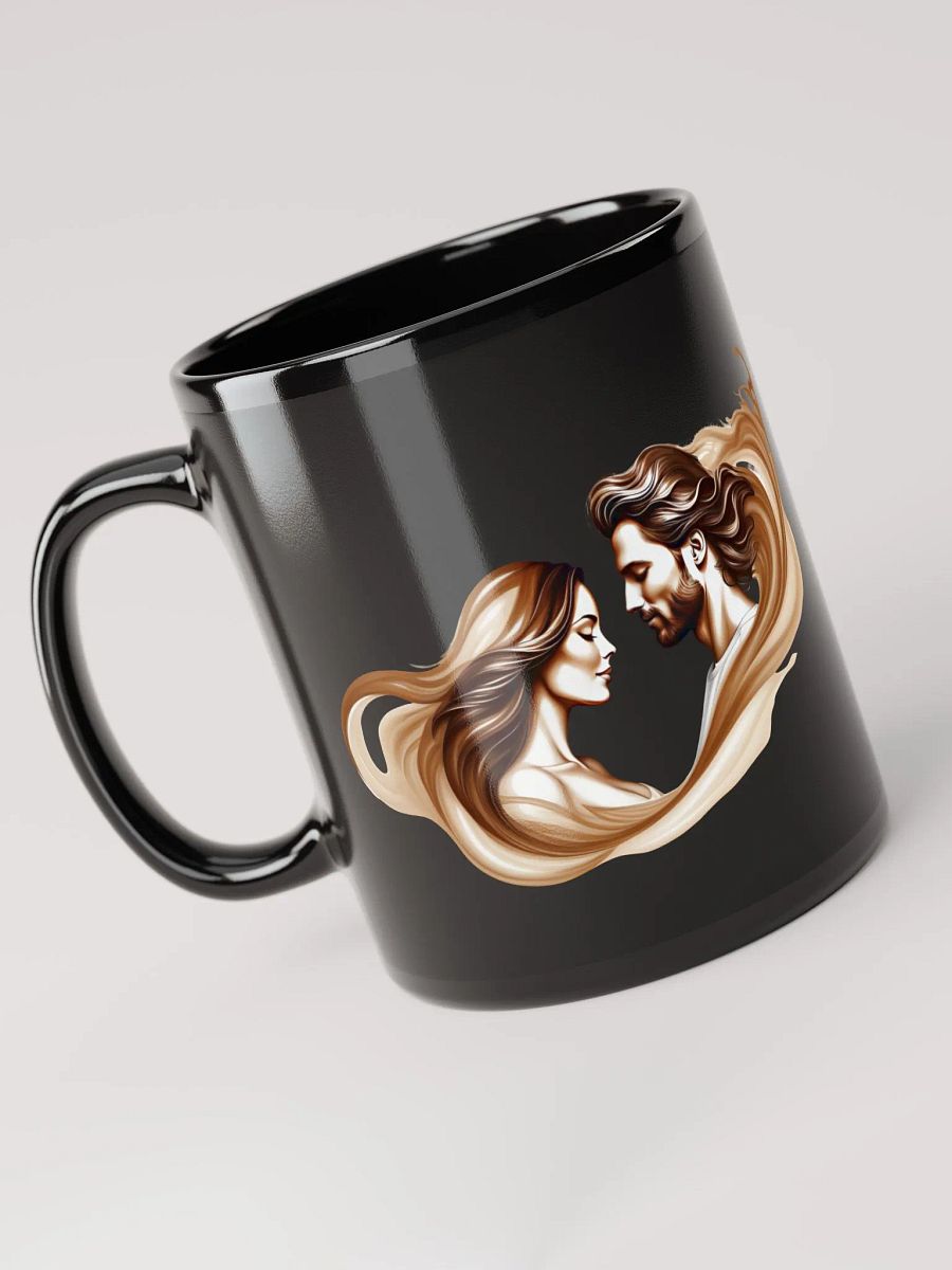 Intertwined Souls Black Glossy Mug product image (3)