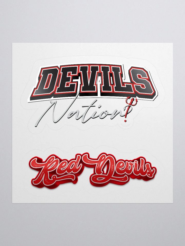 Devils Nation Varsity - Die Cut Sticker product image (1)