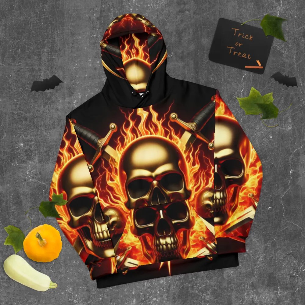 Golden Blaze - Unisex Hoodie #43 product image (9)