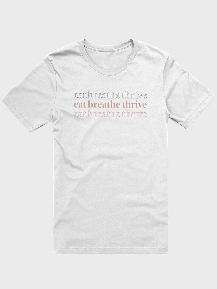 Eat Breathe Thrive cubed | unisex t product image (1)
