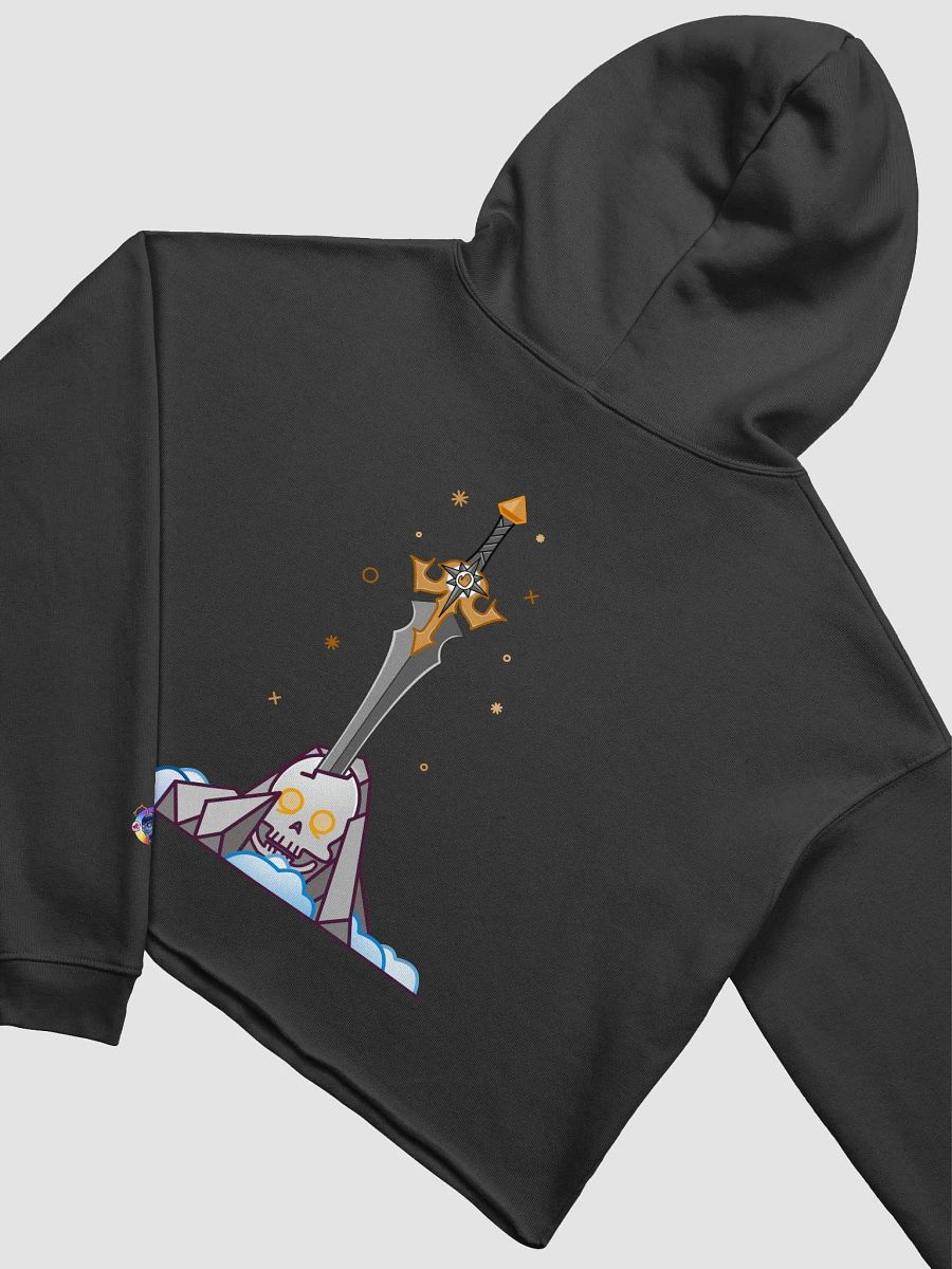 Sword in the Skull - Argent Variation - Crop Sweater product image (7)