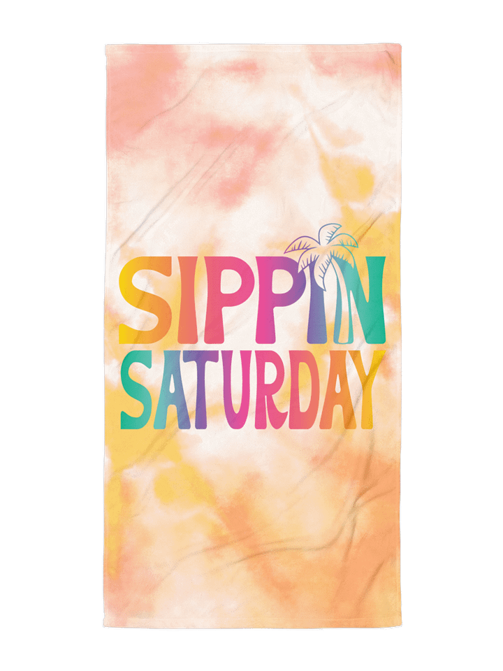 Sippin' Saturday - Summer Towel product image (1)