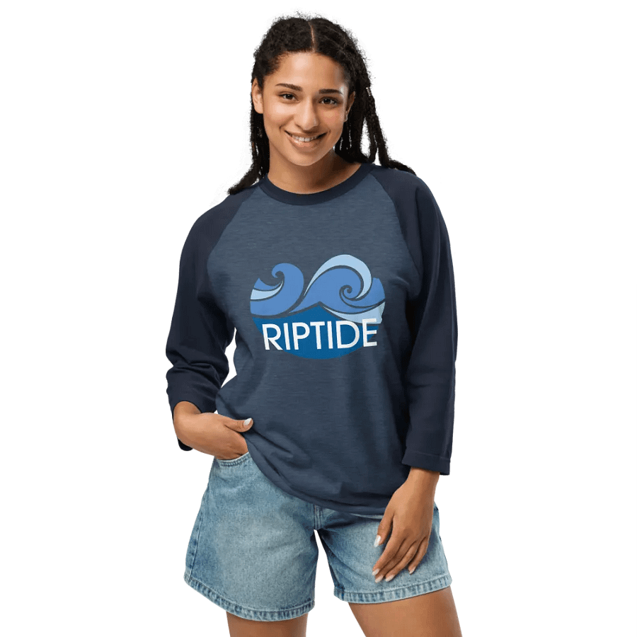 Riptide Dodgeball Club Raglan Tee product image (18)
