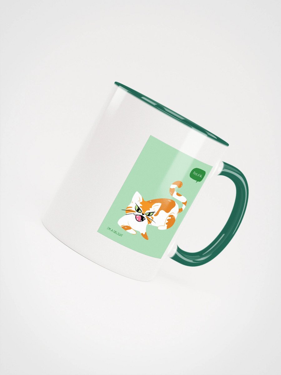 First of All... Angry Cat Ceramic Mug product image (15)