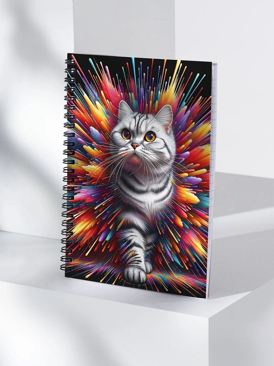 Spiral Notebook: American Shorthair product image (4)