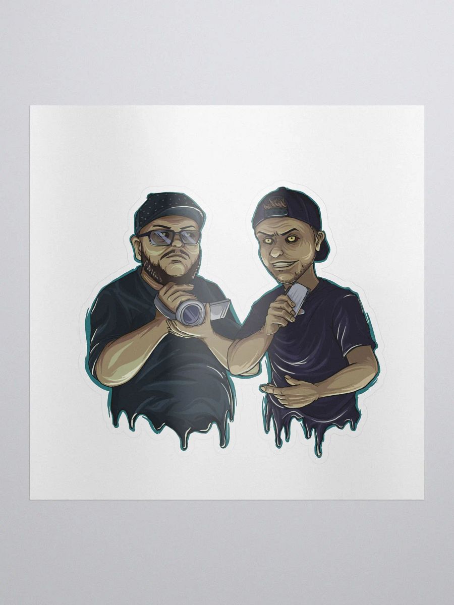 Zombie Dave & Ryan Sticker product image (1)