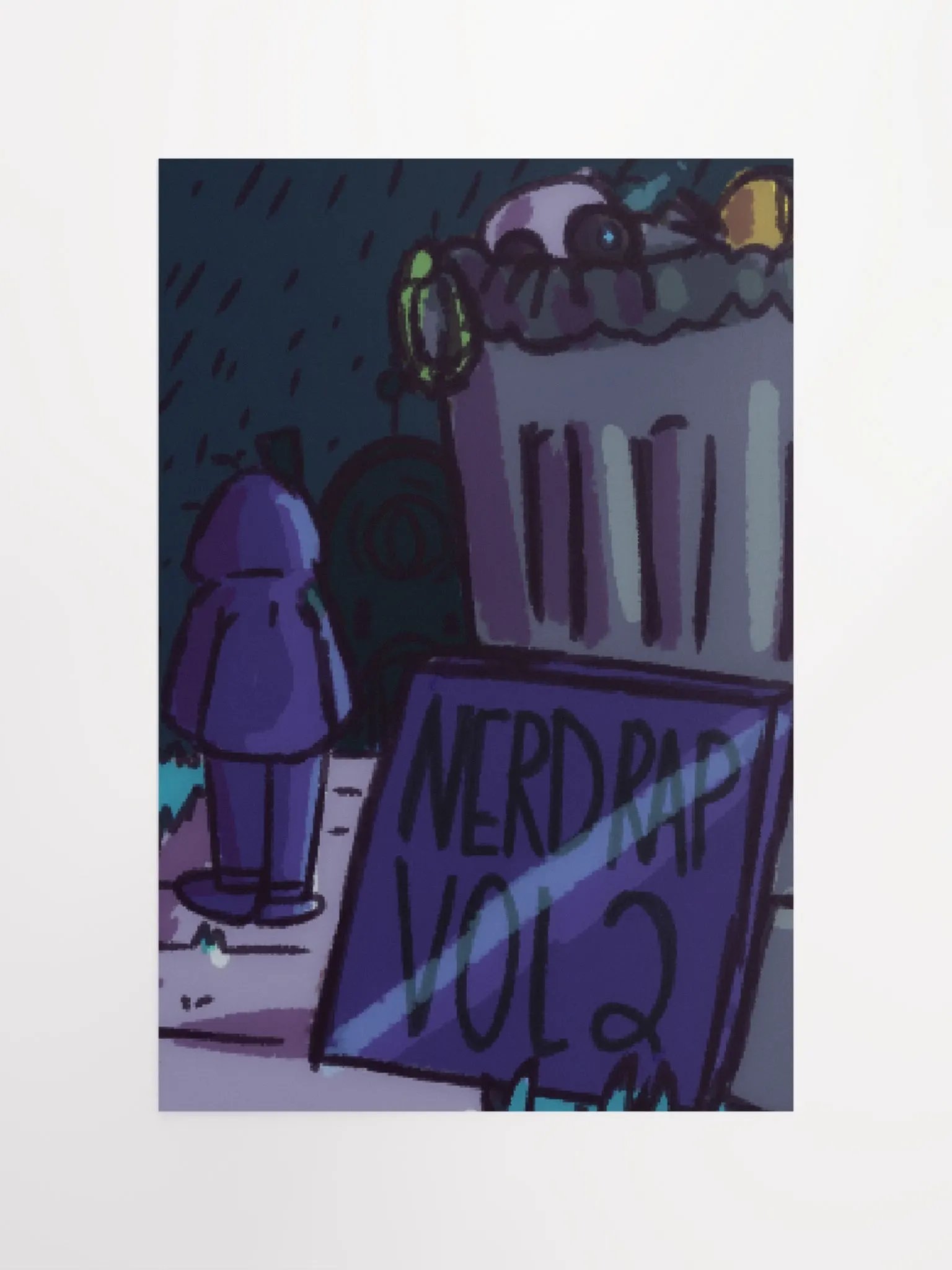 Nerd Rap Vol. 2 Paper Poster product image (12)