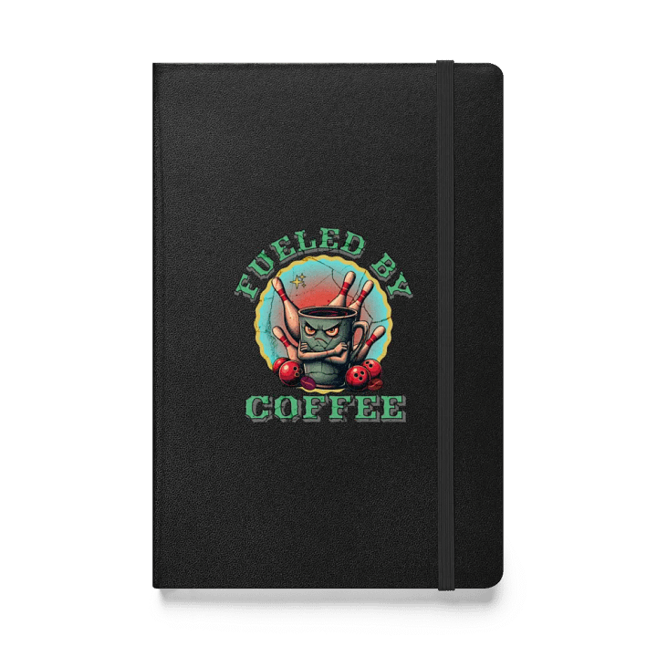 Fueled by Coffee Bowling Hardcover Journal product image (1)