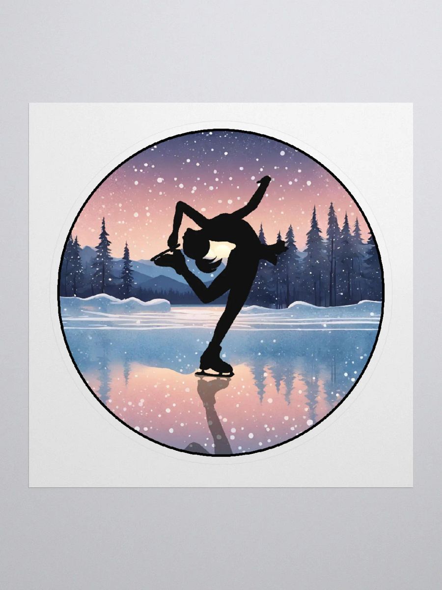 Ice Queen Lay Back Sticker product image (1)