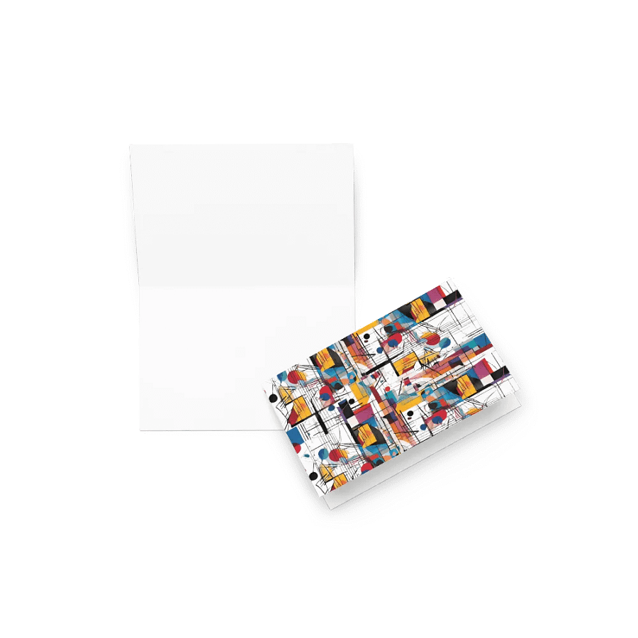 Kadinsky inspired birthday card product image (7)