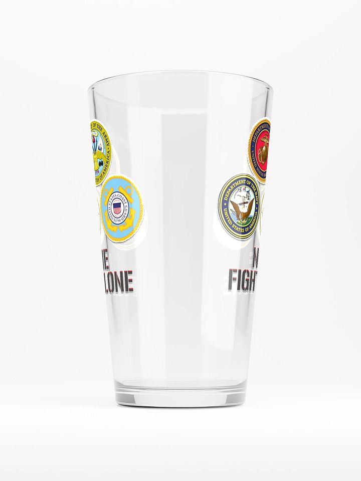 No One Fights Alone - Pint Glass product image (1)