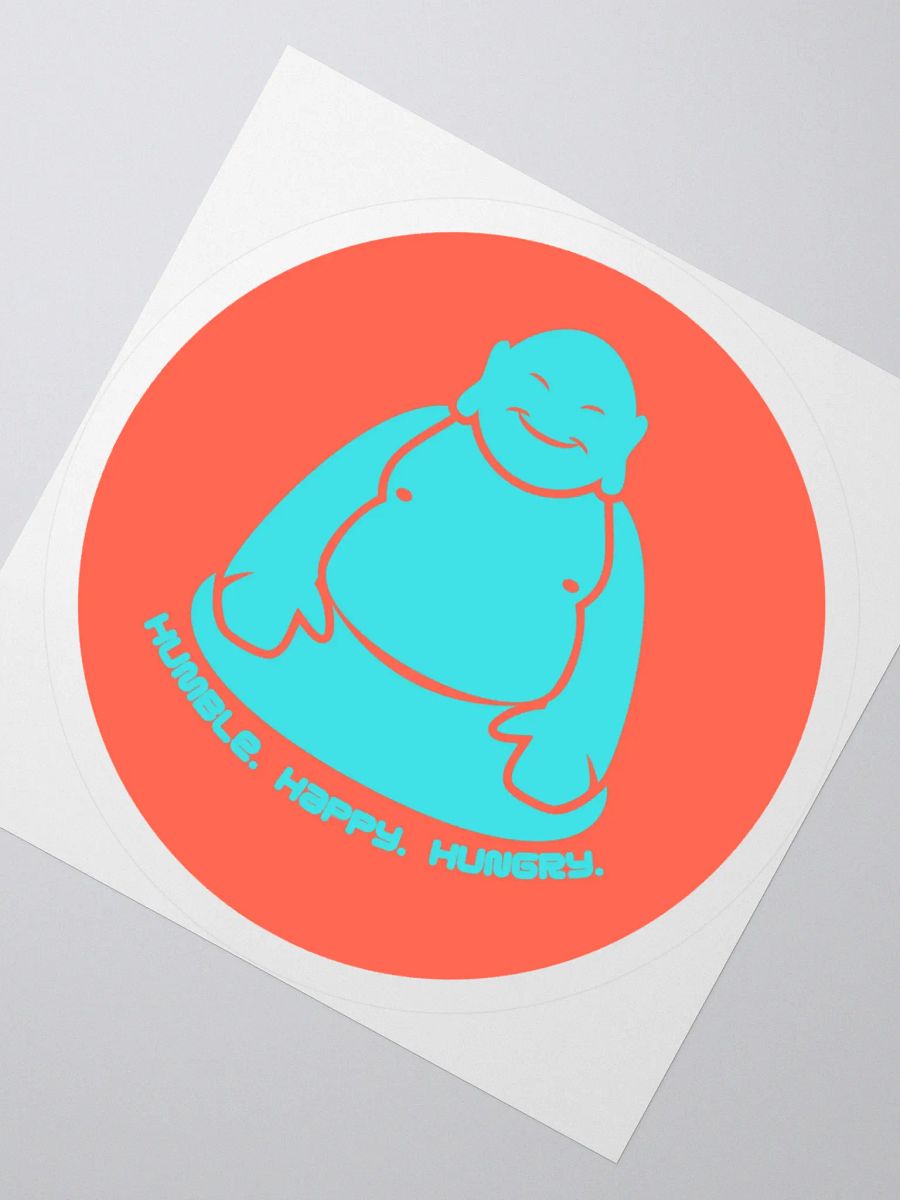 Humble Happy Hungry Vinyl Sticker product image (6)