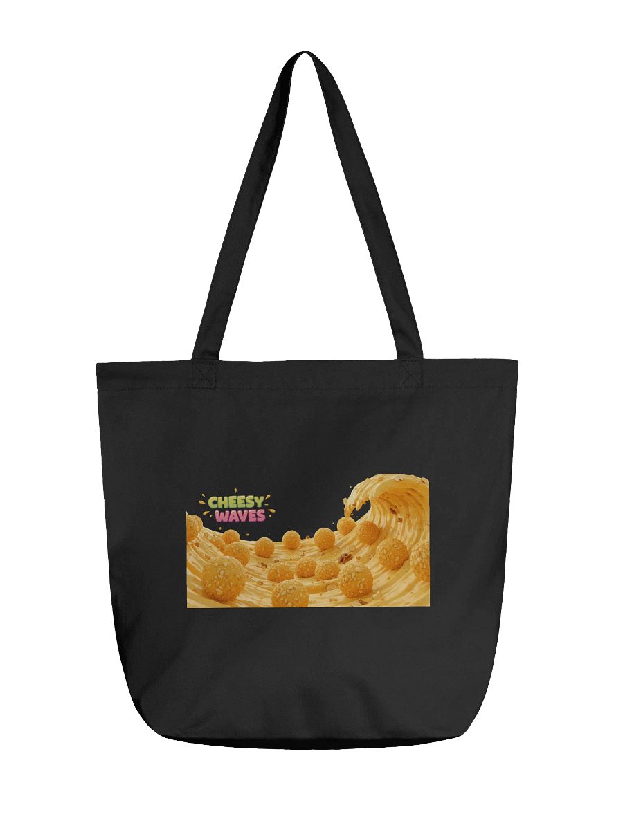 Golden Cheesy Waves Tote Bag product image (1)
