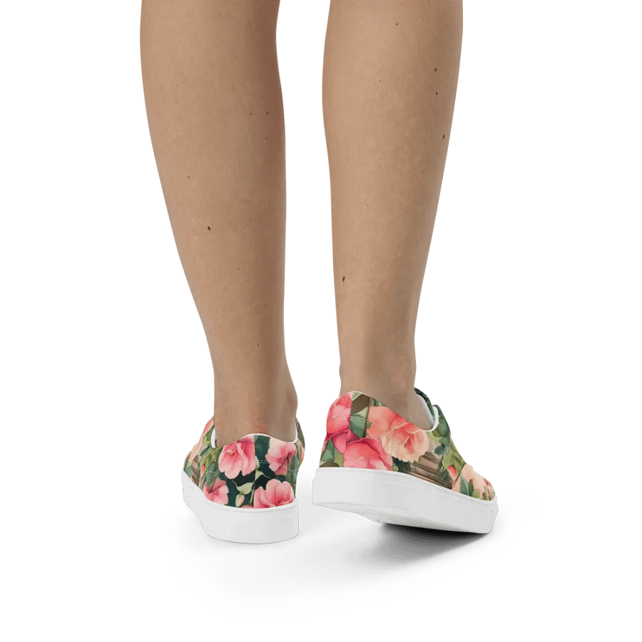 The Lost Garden of Heligan All Over Print Canvas Shoes product image (12)