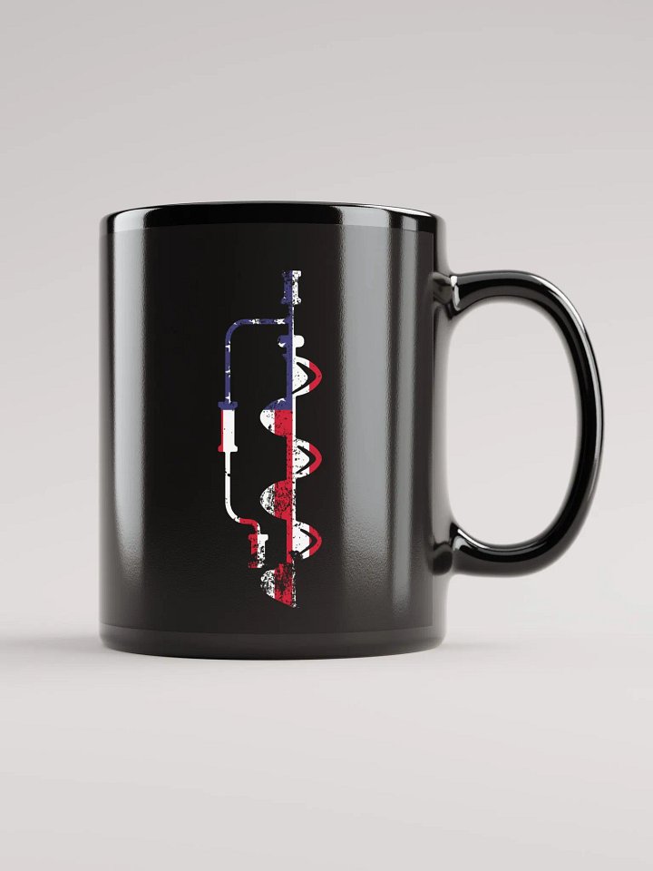 American Flag Ice Fishing Mug product image (1)